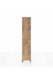 Arges Dolap 3 Raflı Tek Çekmeceli Tek Askılı 44x30x221 - S28M193V9A