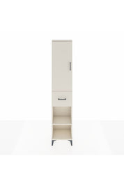 Arges Dolap 3 Raflı Tek Çekmeceli Tek Askılı 44x30x221 - S28M194V1A