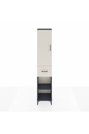 Arges Dolap 3 Raflı Tek Çekmeceli Tek Askılı 44x30x221 - S28M194V4A