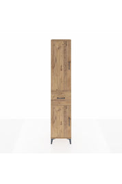 Arges Dolap 4 Raflı Tek Çekmeceli 2 Kapaklı 44x30x221 - S28M195V9A