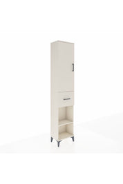 Arges Dolap 4 Raflı Tek Çekmeceli Tek Kapaklı 44x30x221 - S28M196V1A