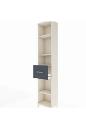 Arges Dolap 4 Raflı Tek Çekmeceli 44x30x221 - S28M198V2A