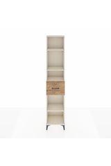 Arges Dolap 4 Raflı Tek Çekmeceli 44x30x221