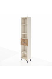 Arges Dolap 4 Raflı Tek Çekmeceli 44x30x221 - S28M198V3A