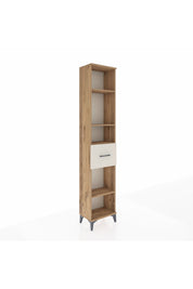 Arges Dolap 4 Raflı Tek Çekmeceli 44x30x221 - S28M198V7A