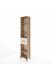 Arges Dolap 4 Raflı Tek Çekmeceli 44x30x221 - S28M198V7A