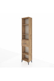 Arges Dolap 4 Raflı Tek Çekmeceli 44x30x221 - S28M198V9A