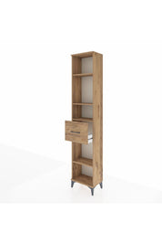 Arges Dolap 4 Raflı Tek Çekmeceli 44x30x221 - S28M198V9A