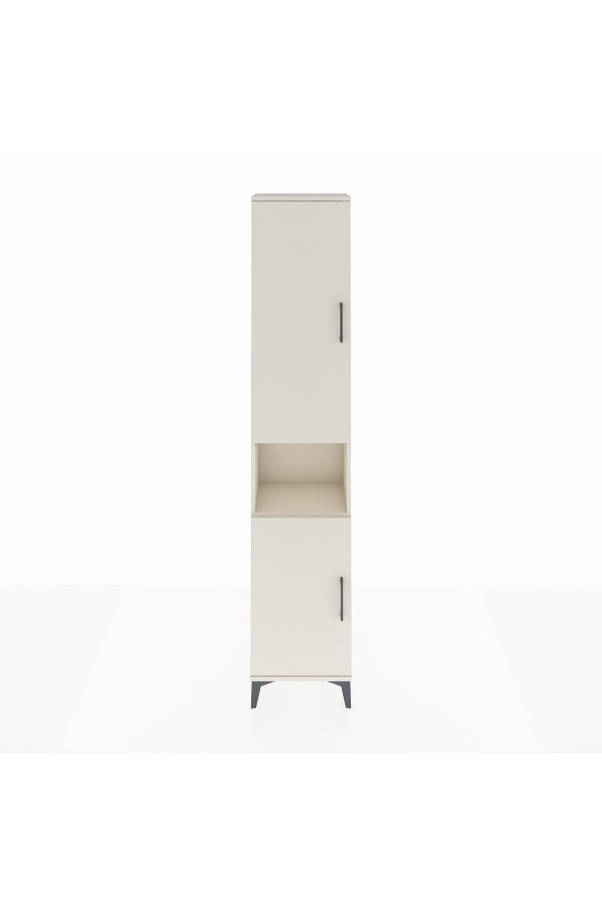 Arges Dolap 4 Raflı 2 Kapaklı Tek Askılı 44x30x221 - S28M199V1A