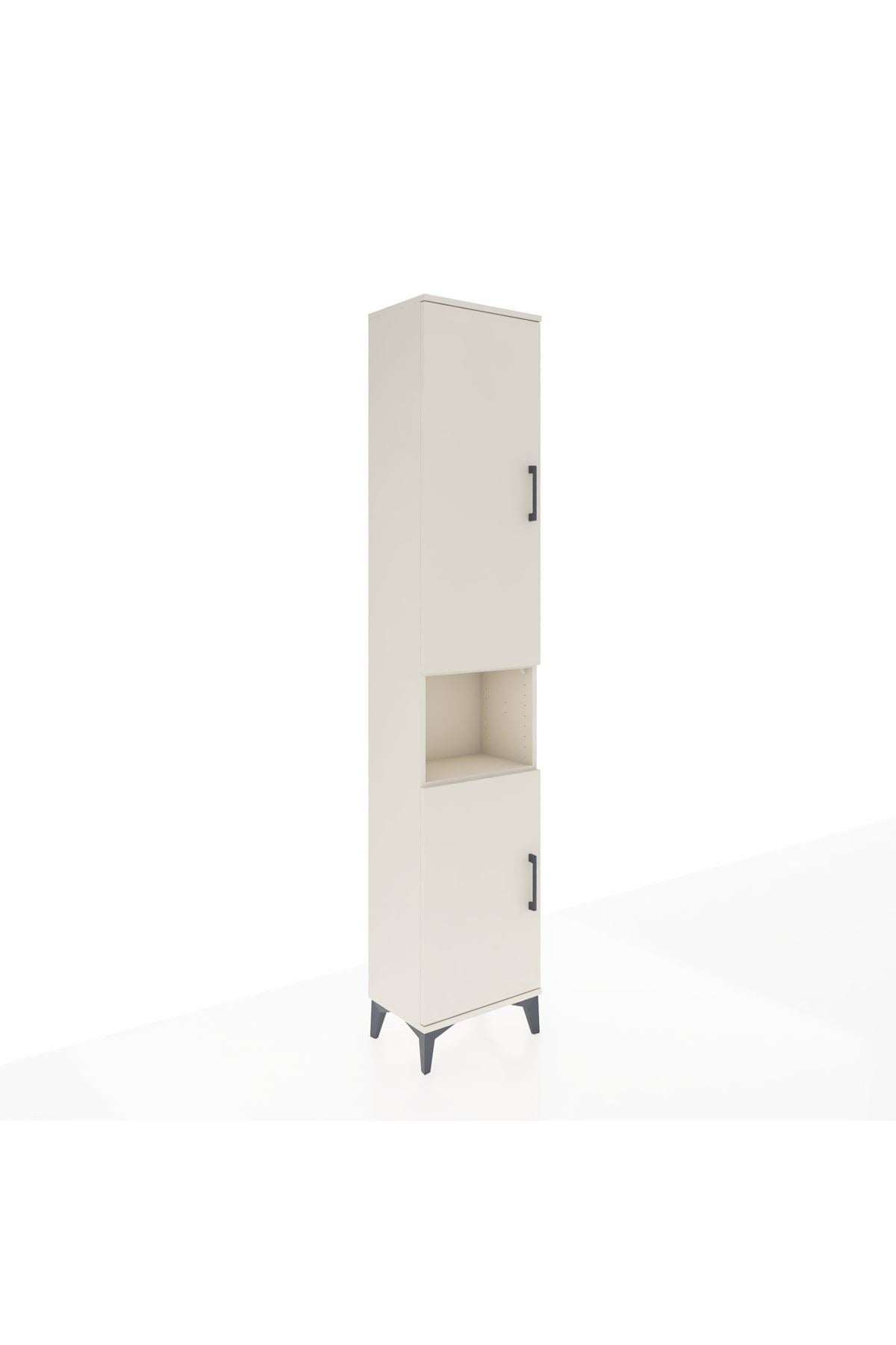 Arges Dolap 4 Raflı 2 Kapaklı Tek Askılı 44x30x221 - S28M199V1A