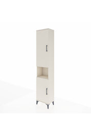 Arges Dolap 4 Raflı 2 Kapaklı Tek Askılı 44x30x221 - S28M199V1A