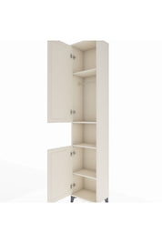 Arges Dolap 4 Raflı 2 Kapaklı Tek Askılı 44x30x221 - S28M199V1A