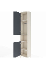 Arges Dolap 4 Raflı 2 Kapaklı Tek Askılı 44x30x221 - S28M199V2A