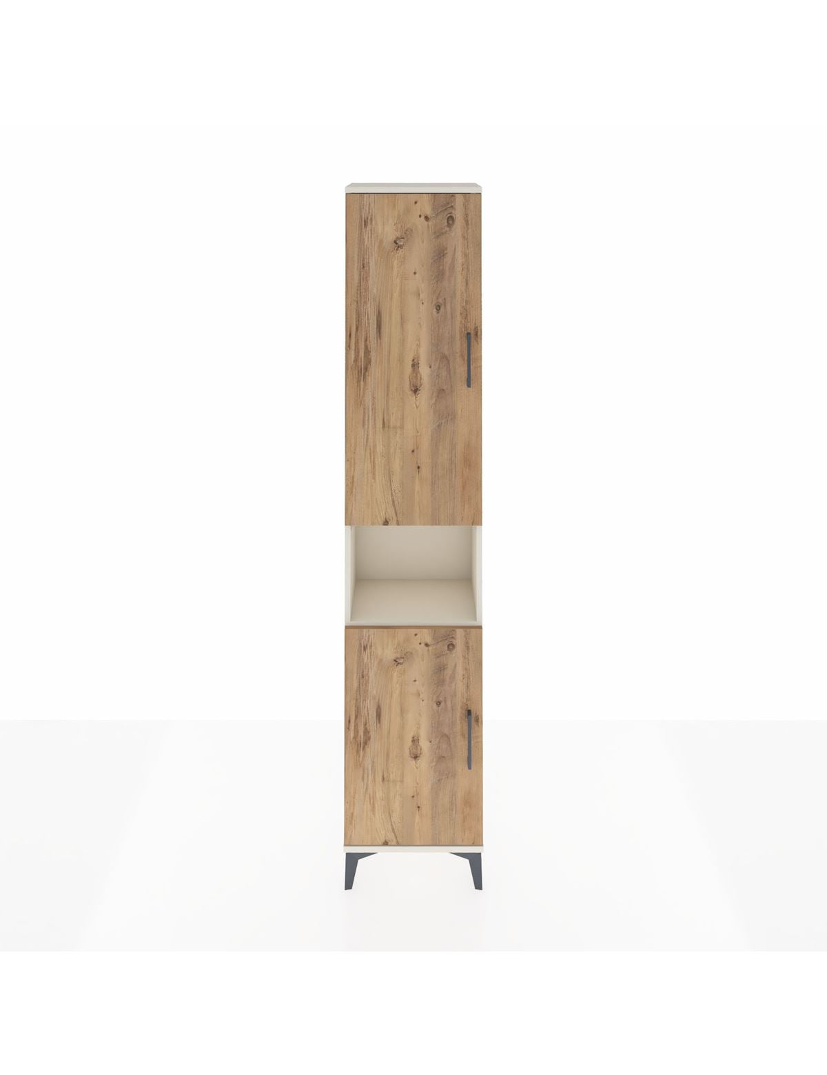 Arges Dolap 4 Raflı 2 Kapaklı Tek Askılı 44x30x221 - S28M199V3A
