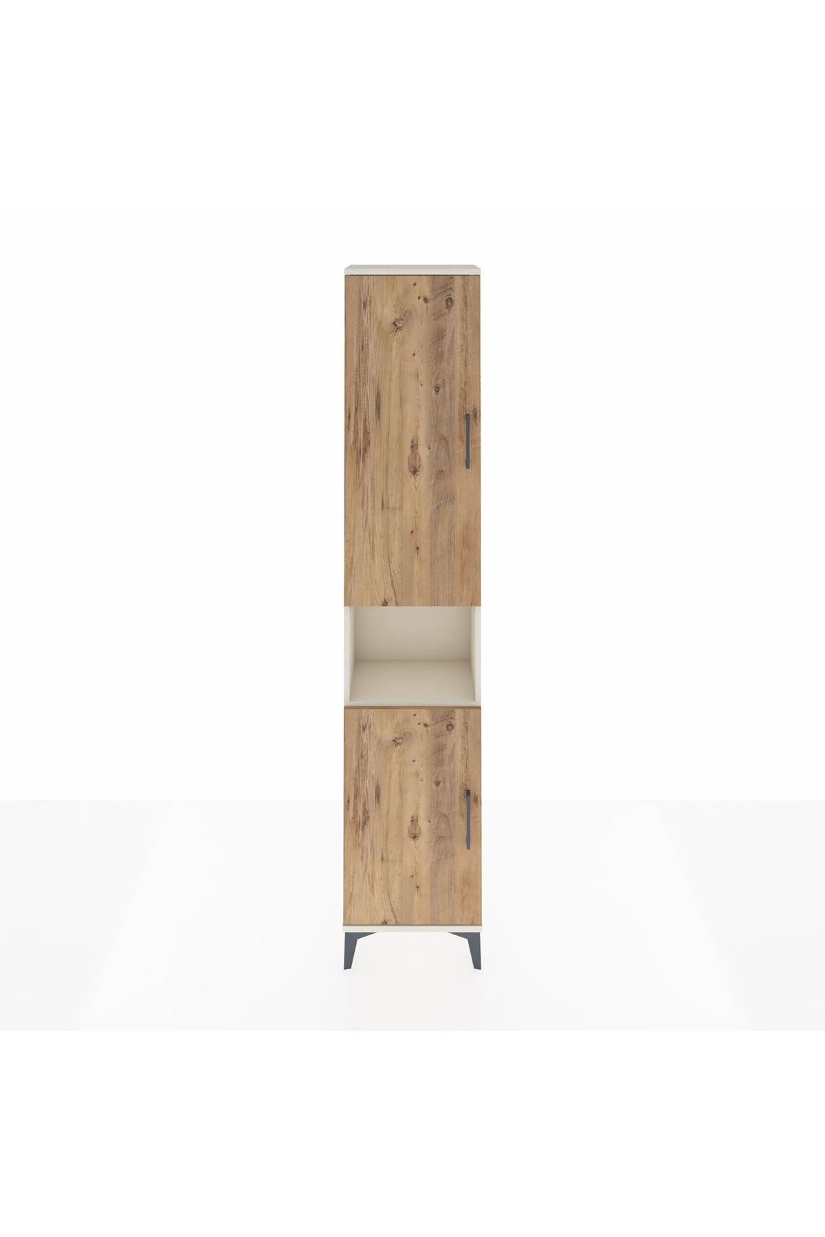 Arges Dolap 4 Raflı 2 Kapaklı Tek Askılı 44x30x221 - S28M199V3A