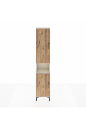 Arges Dolap 4 Raflı 2 Kapaklı Tek Askılı 44x30x221 - S28M199V3A