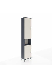Arges Dolap 4 Raflı 2 Kapaklı Tek Askılı 44x30x221 - S28M199V4A
