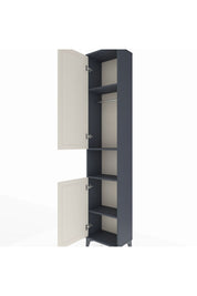 Arges Dolap 4 Raflı 2 Kapaklı Tek Askılı 44x30x221 - S28M199V4A