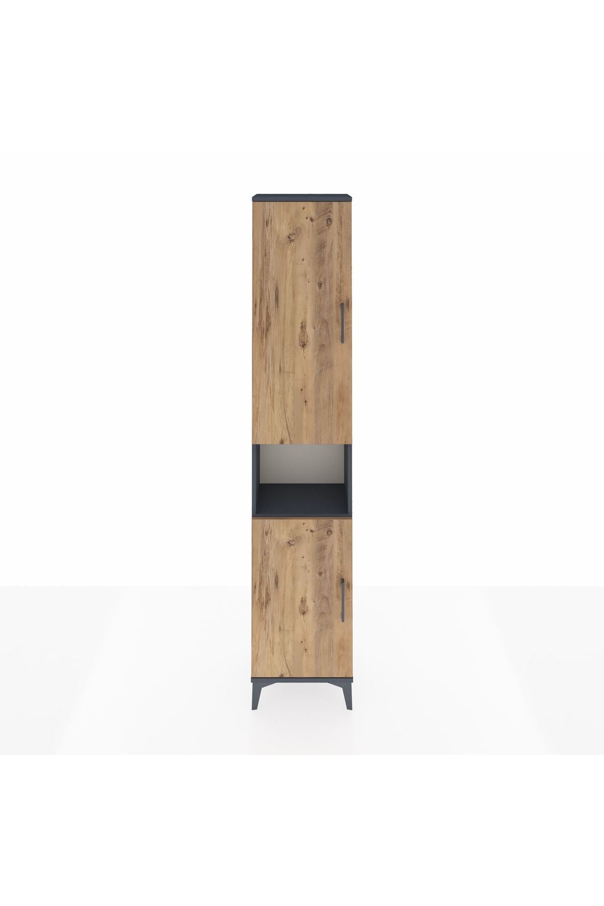 Arges Dolap 4 Raflı 2 Kapaklı Tek Askılı 44x30x221 - S28M199V6A