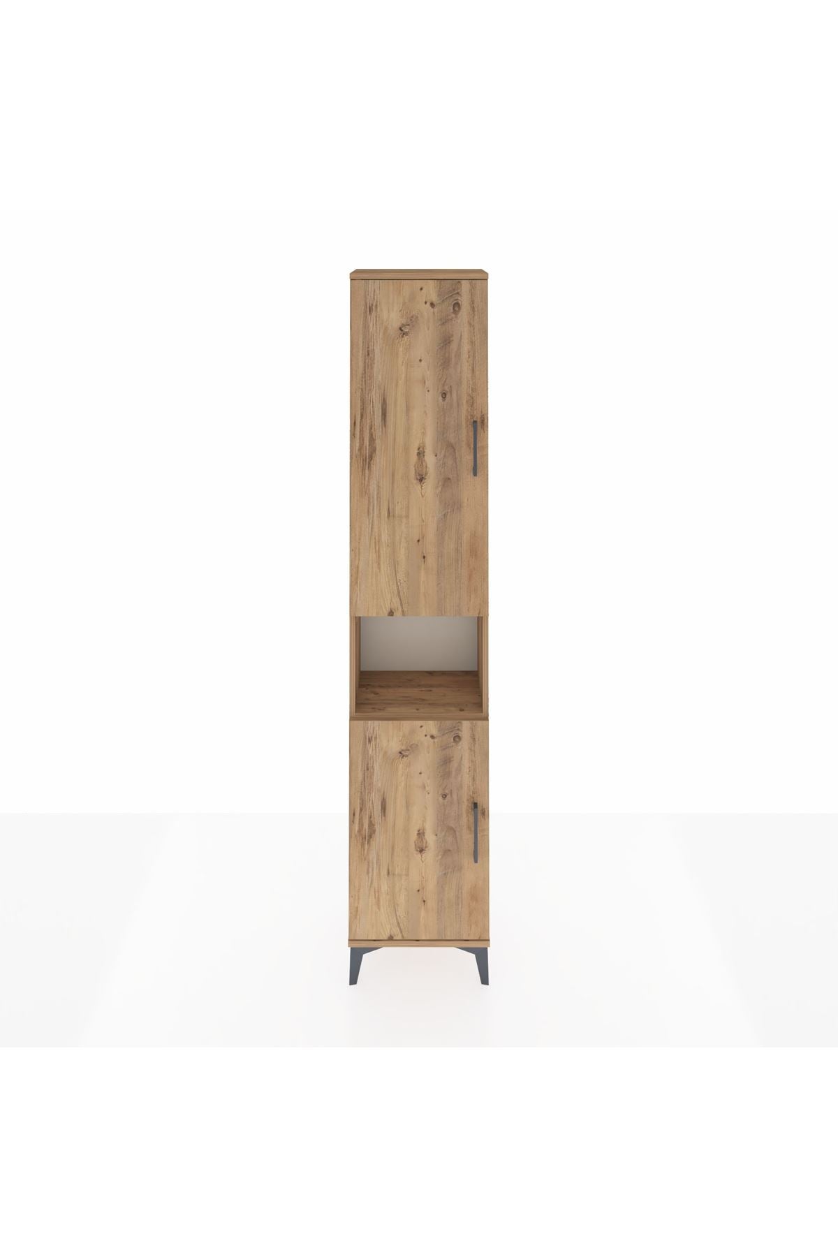 Arges Dolap 4 Raflı 2 Kapaklı Tek Askılı 44x30x221 - S28M199V9A