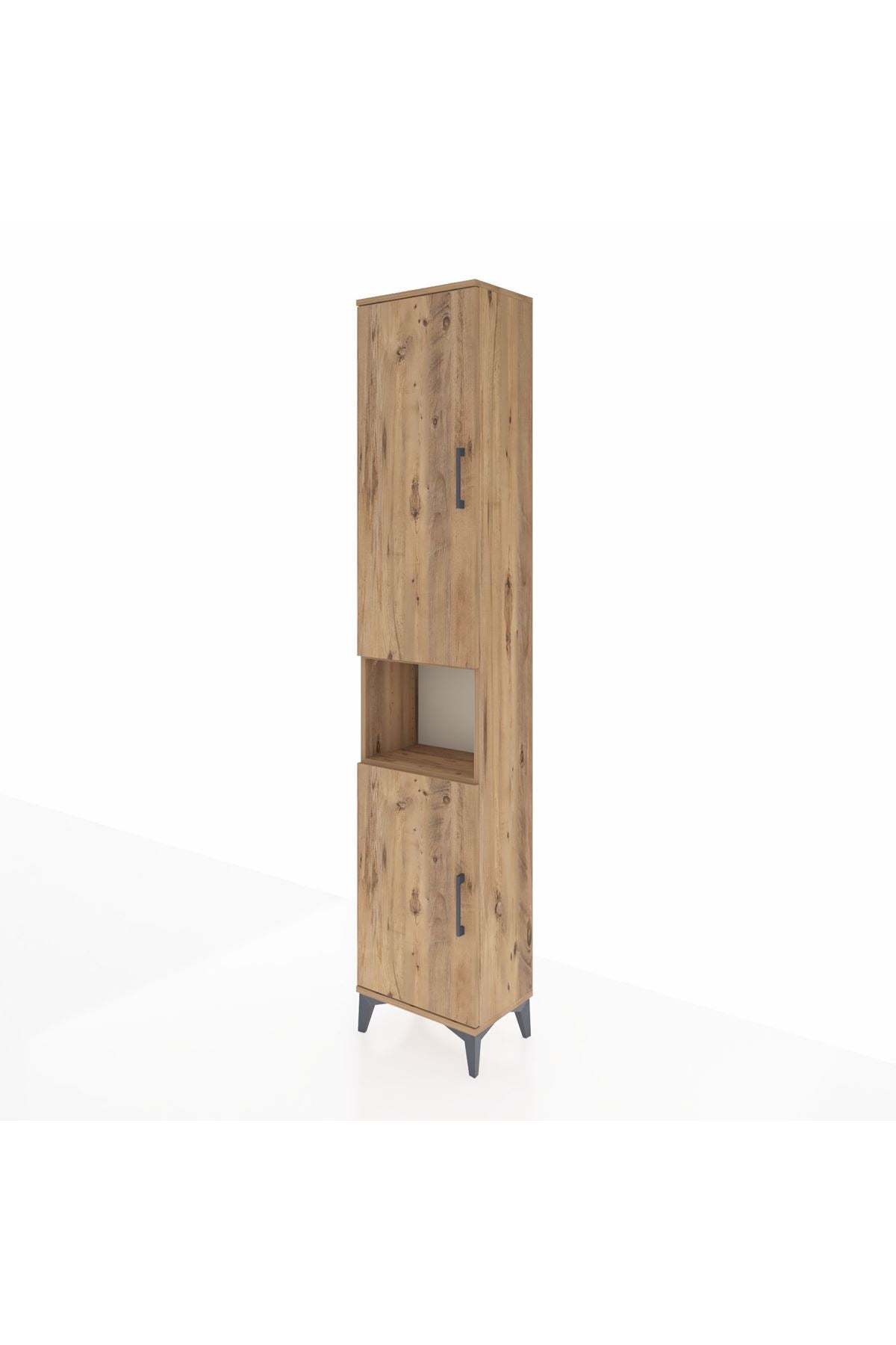 Arges Dolap 4 Raflı 2 Kapaklı Tek Askılı 44x30x221 - S28M199V9A