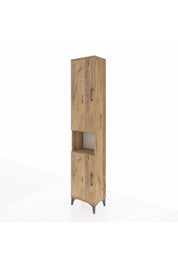 Arges Dolap 4 Raflı 2 Kapaklı Tek Askılı 44x30x221 - S28M199V9A