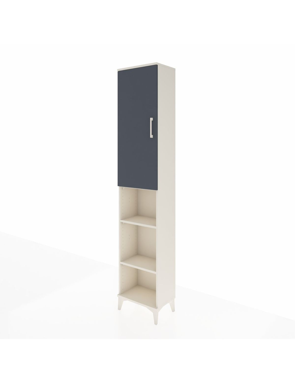 Arges Dolap 4 Raflı Tek Kapaklı Tek Askılı 44x30x221 - S28M200V2A