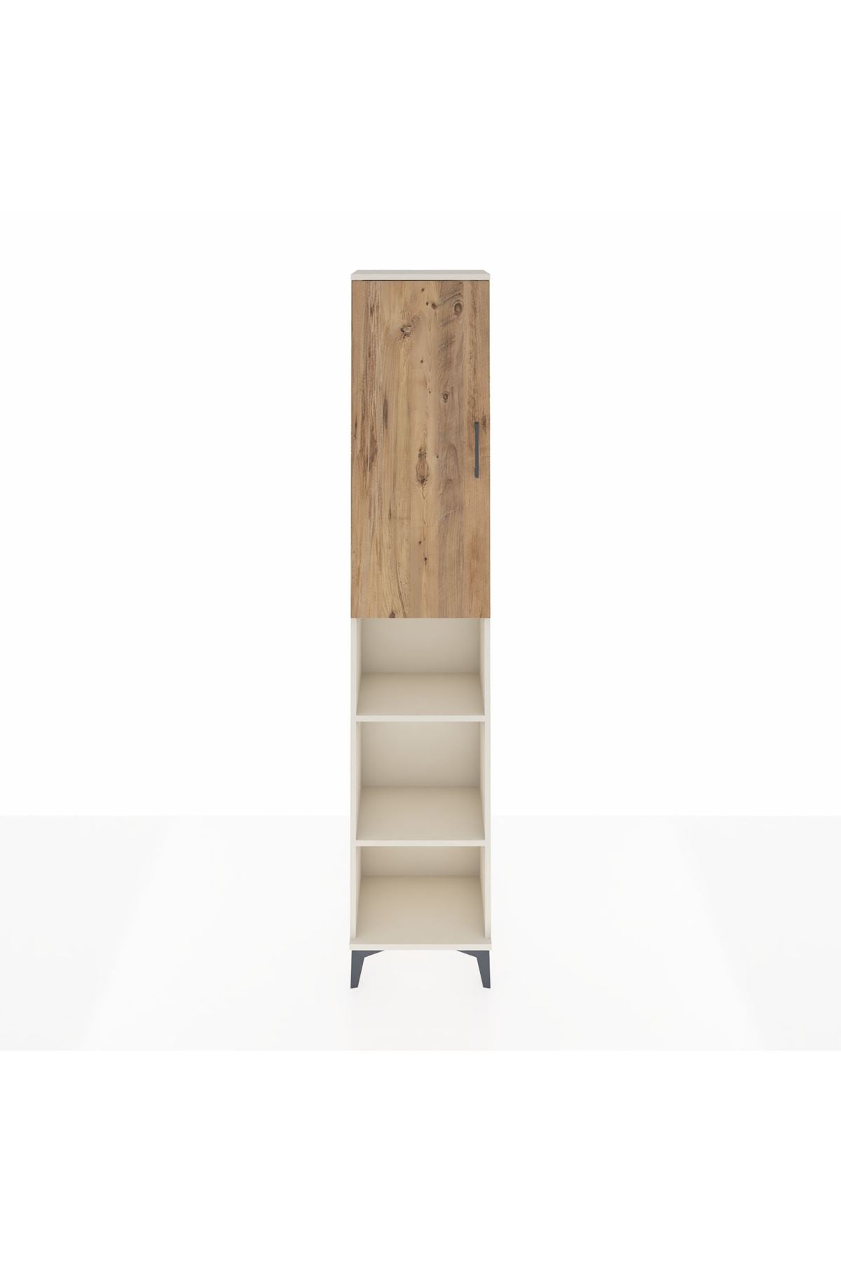 Arges Dolap 4 Raflı Tek Kapaklı Tek Askılı 44x30x221 - S28M200V3A