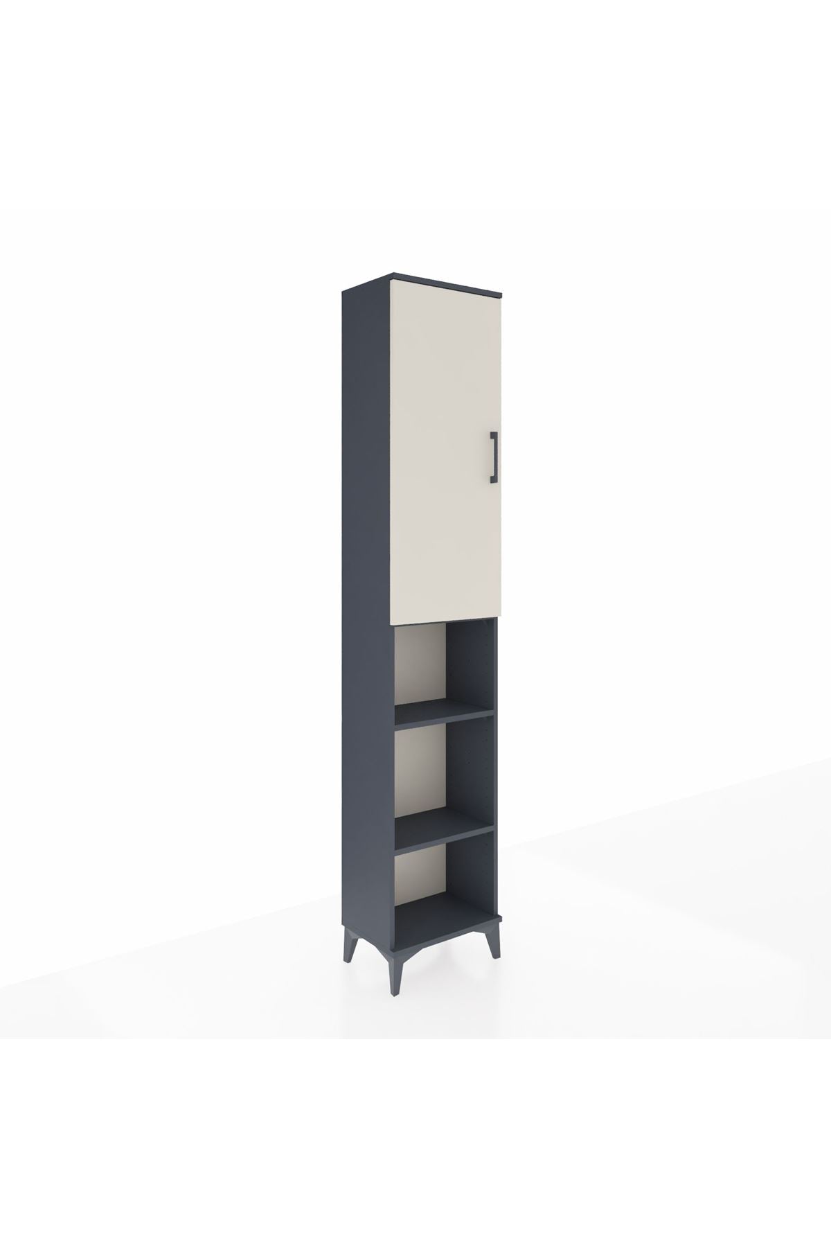 Arges Dolap 4 Raflı Tek Kapaklı Tek Askılı 44x30x221 - S28M200V4A