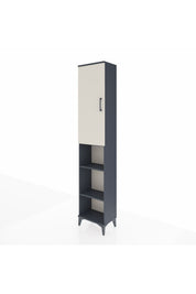 Arges Dolap 4 Raflı Tek Kapaklı Tek Askılı 44x30x221 - S28M200V4A