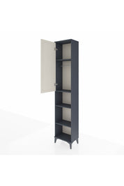 Arges Dolap 4 Raflı Tek Kapaklı Tek Askılı 44x30x221 - S28M200V4A