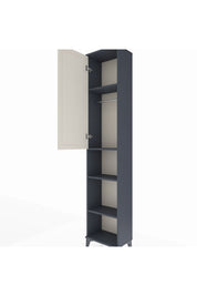 Arges Dolap 4 Raflı Tek Kapaklı Tek Askılı 44x30x221 - S28M200V4A