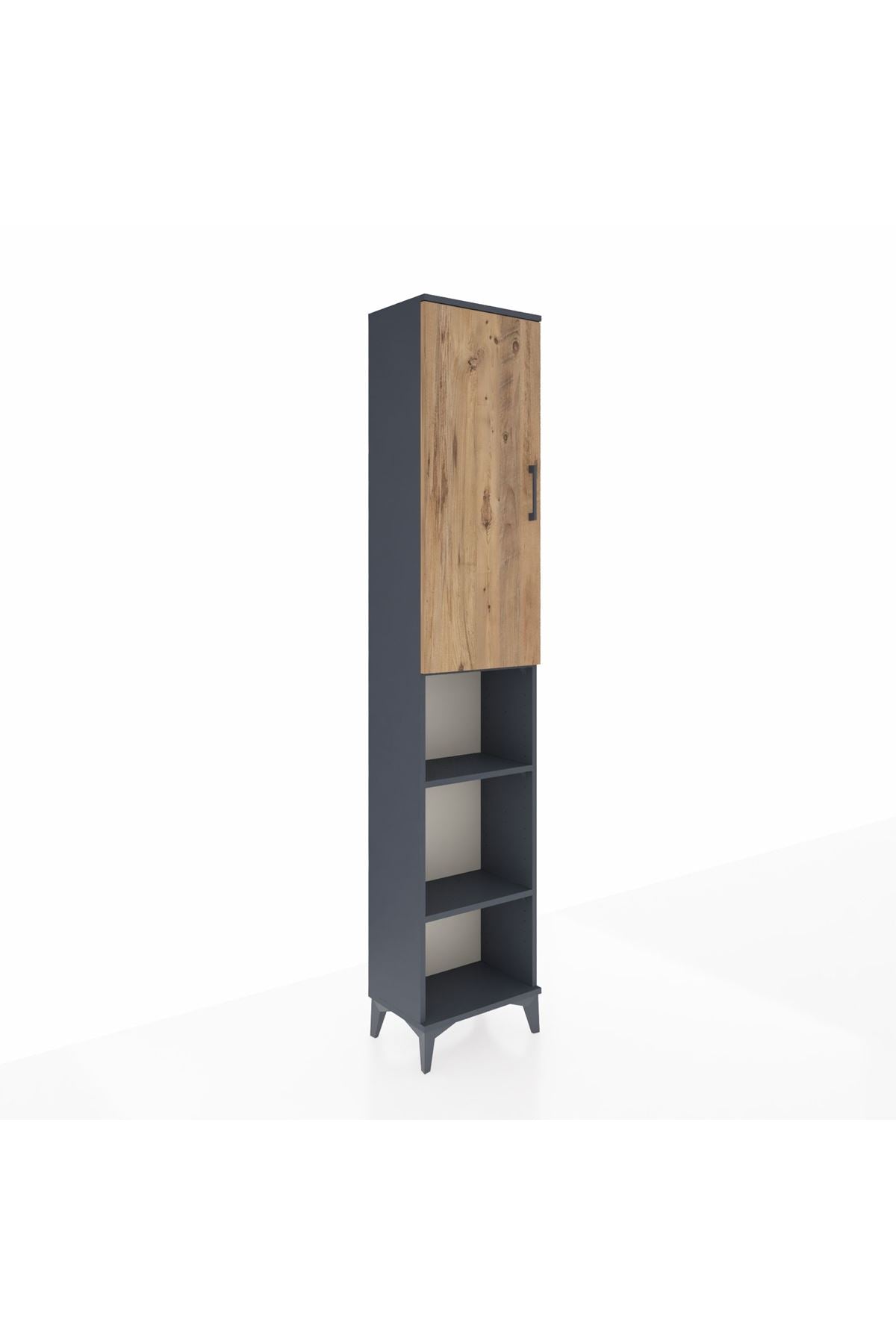 Arges Dolap 4 Raflı Tek Kapaklı Tek Askılı 44x30x221 - S28M200V6A