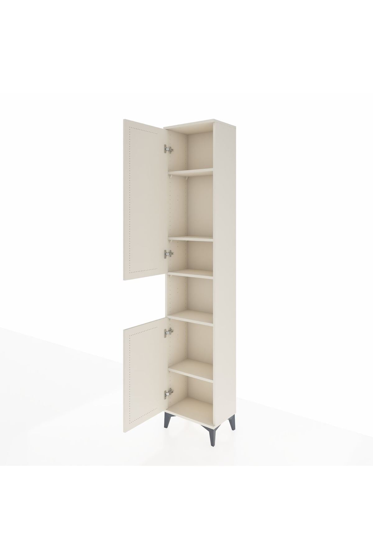 Arges Dolap 5 Raflı 2 Kapaklı 44x30x221 - S28M201V1A