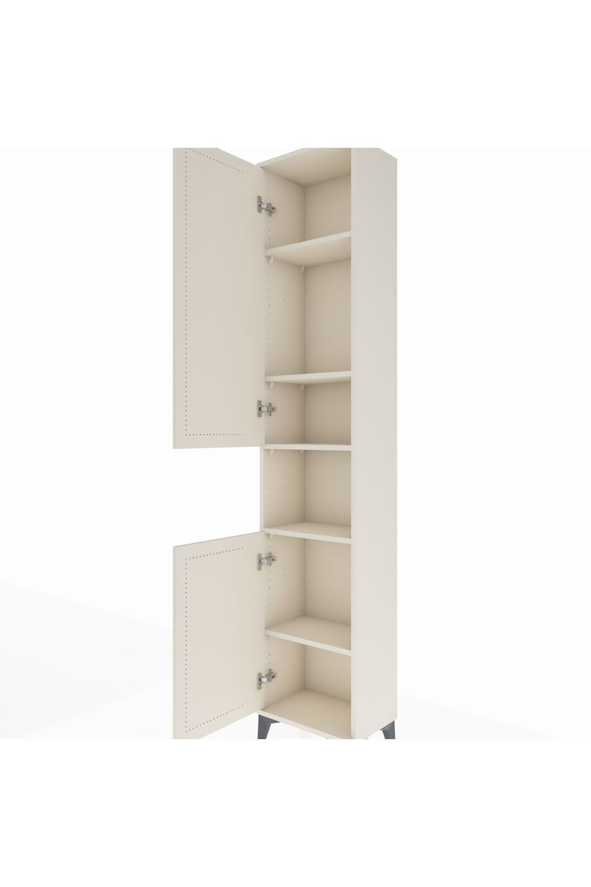 Arges Dolap 5 Raflı 2 Kapaklı 44x30x221 - S28M201V1A