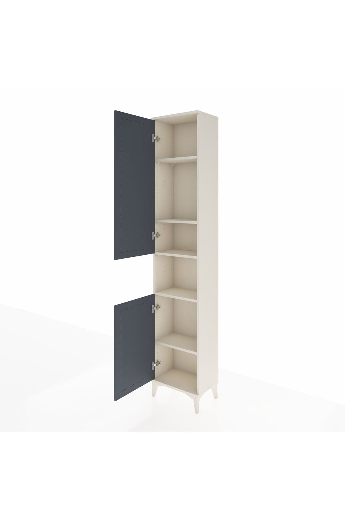 Arges Dolap 5 Raflı 2 Kapaklı 44x30x221 - S28M201V2A