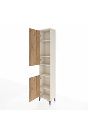 Arges Dolap 5 Raflı 2 Kapaklı 44x30x221 - S28M201V3A