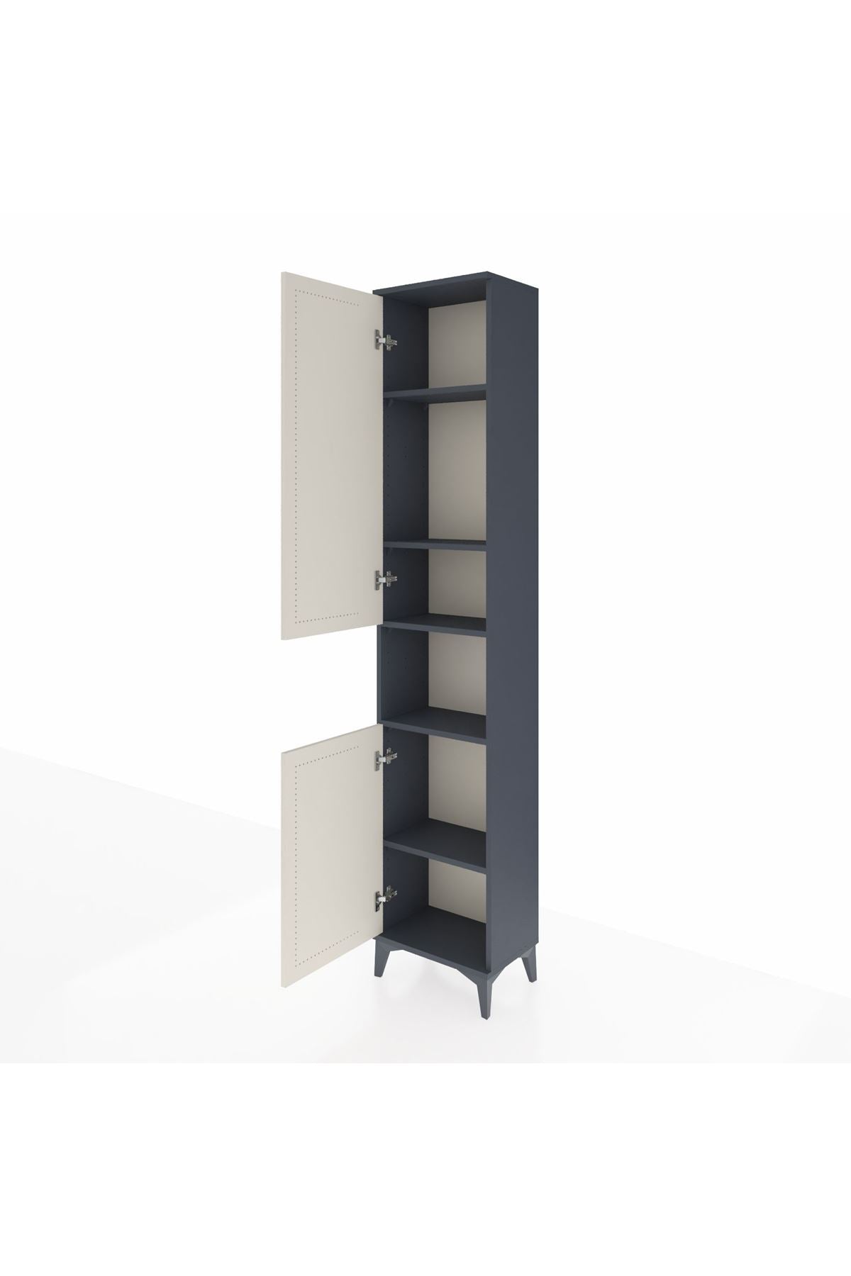 Arges Dolap 5 Raflı 2 Kapaklı 44x30x221 - S28M201V4A