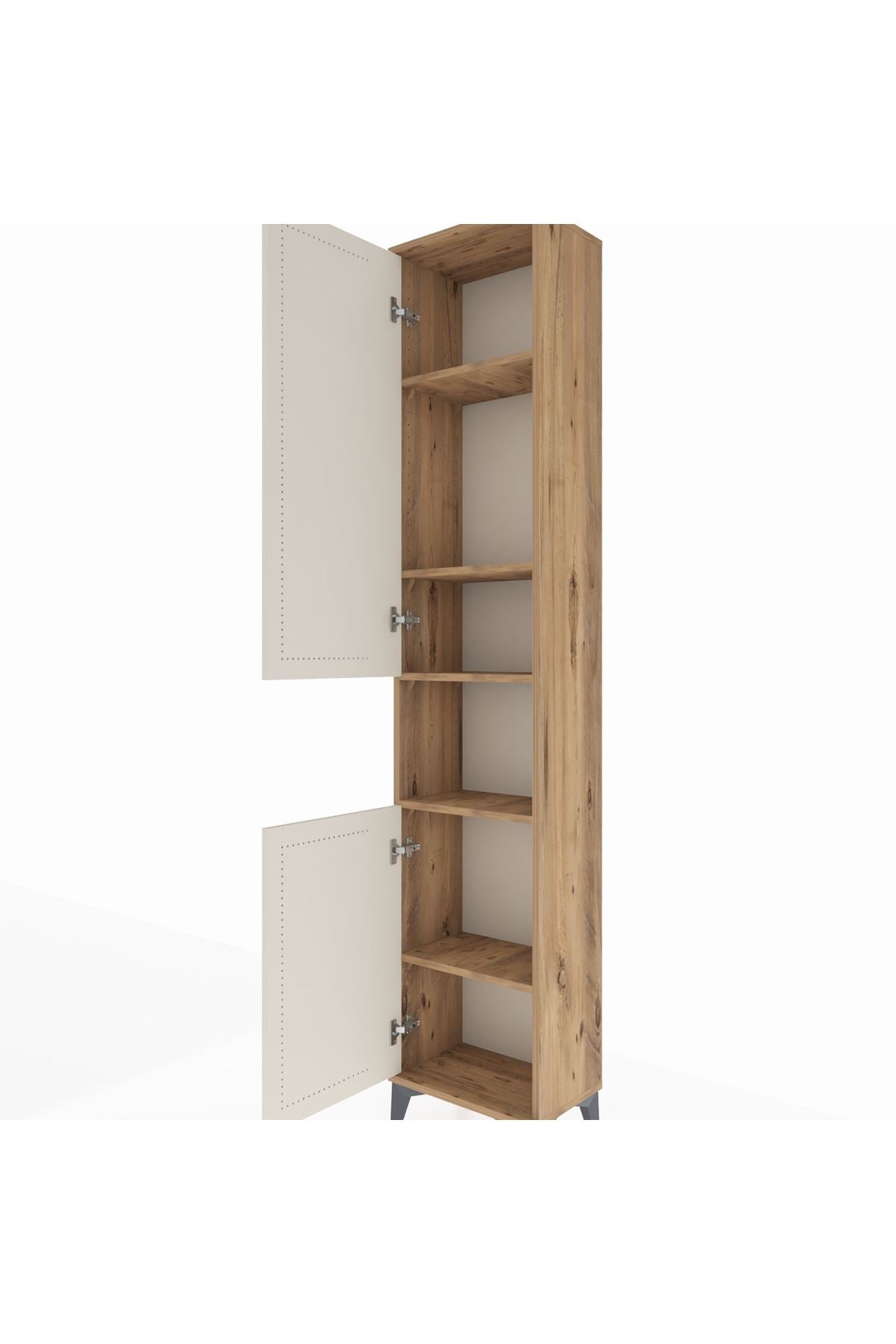 Arges Dolap 5 Raflı 2 Kapaklı 44x30x221 - S28M201V7A