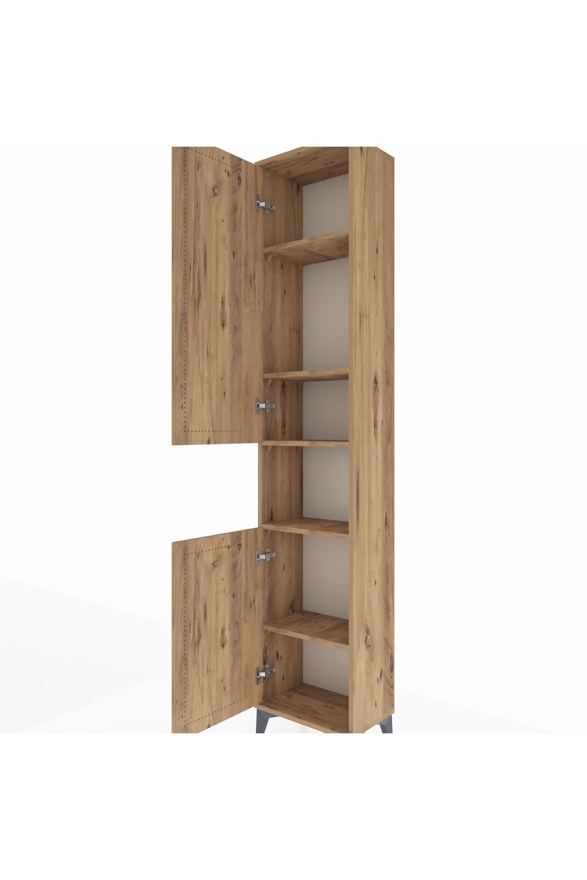 Arges Dolap 5 Raflı 2 Kapaklı 44x30x221 - S28M201V9A