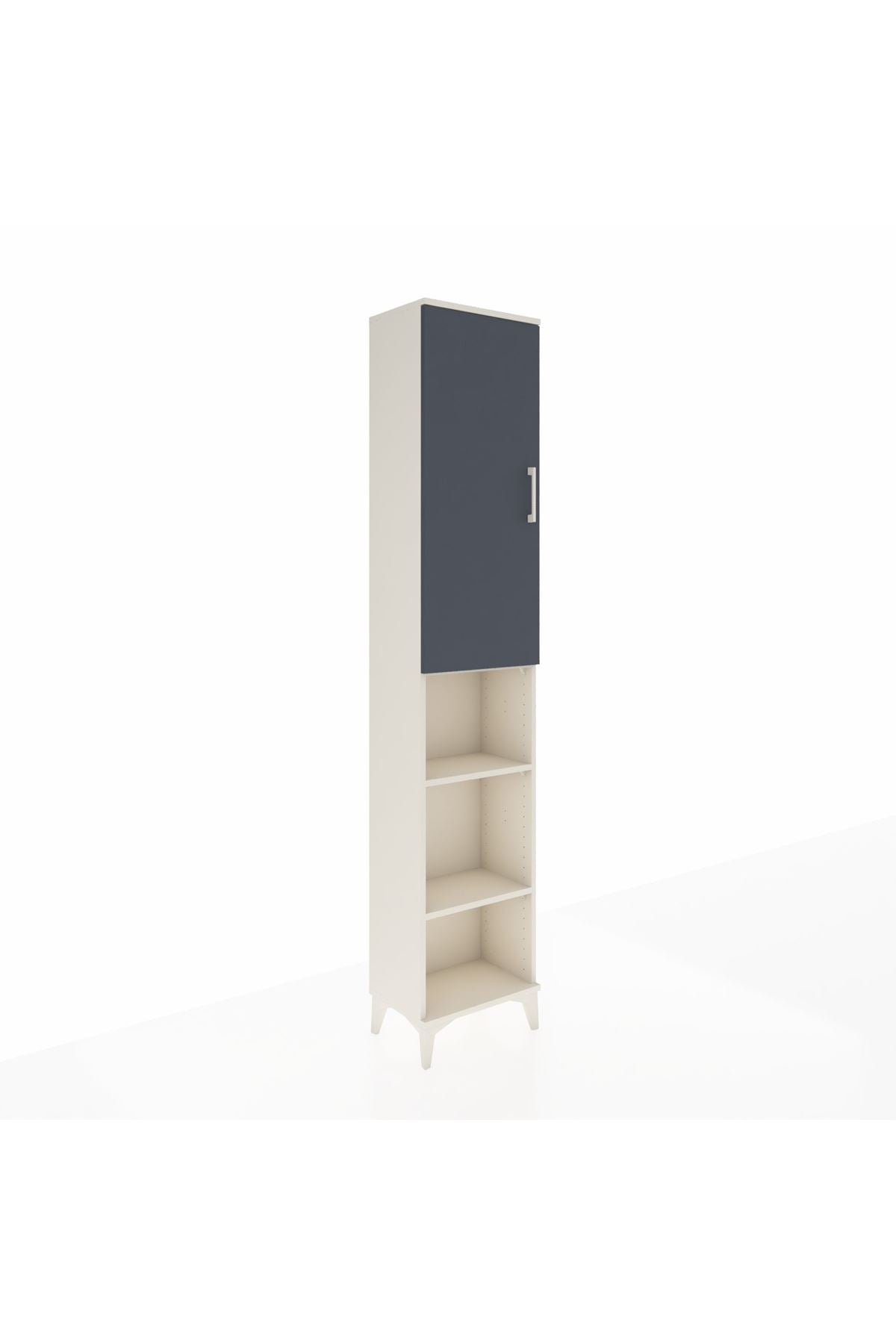 Arges Dolap 5 Raflı Tek Kapaklı 44x30x221 - S28M202V2A