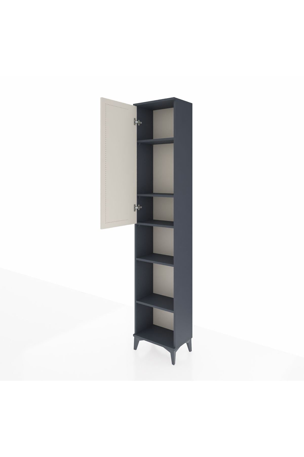 Arges Dolap 5 Raflı Tek Kapaklı 44x30x221 - S28M202V4A