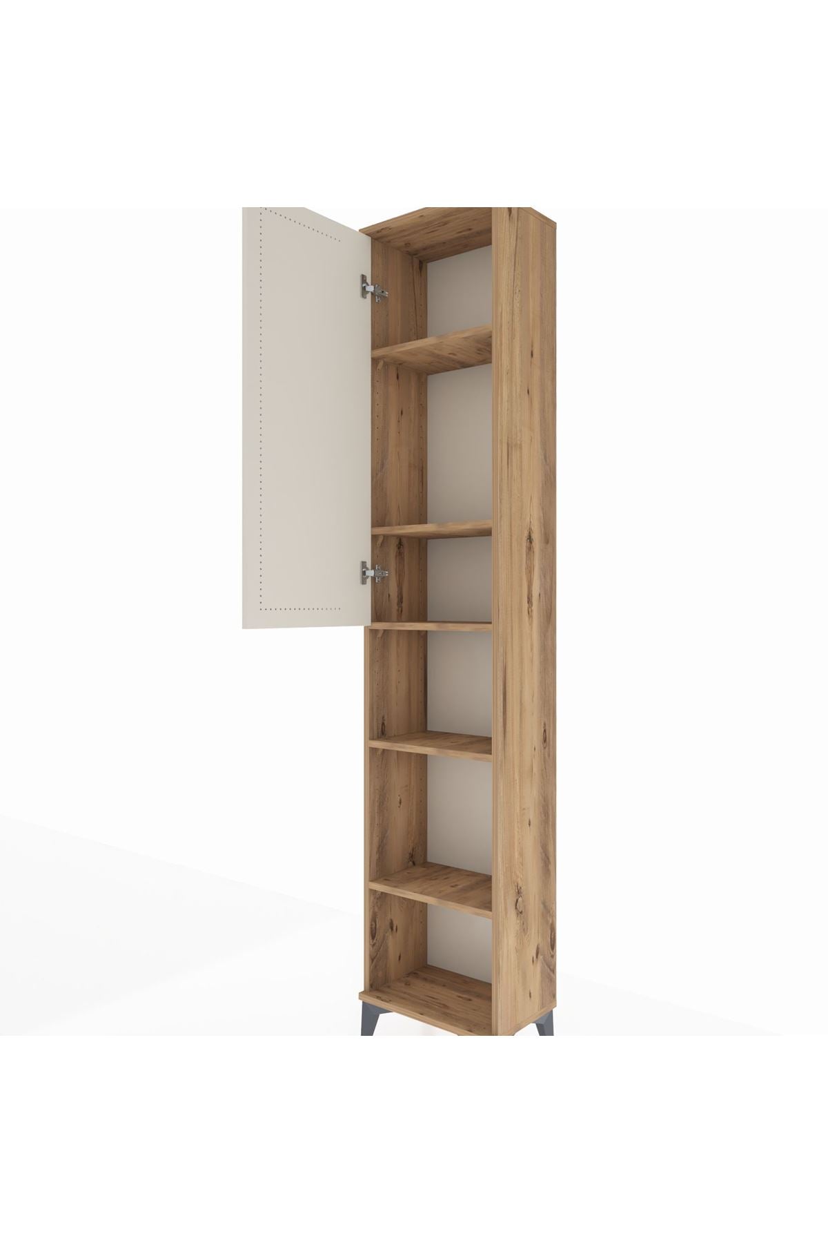 Arges Dolap 5 Raflı Tek Kapaklı 44x30x221 - S28M202V7A
