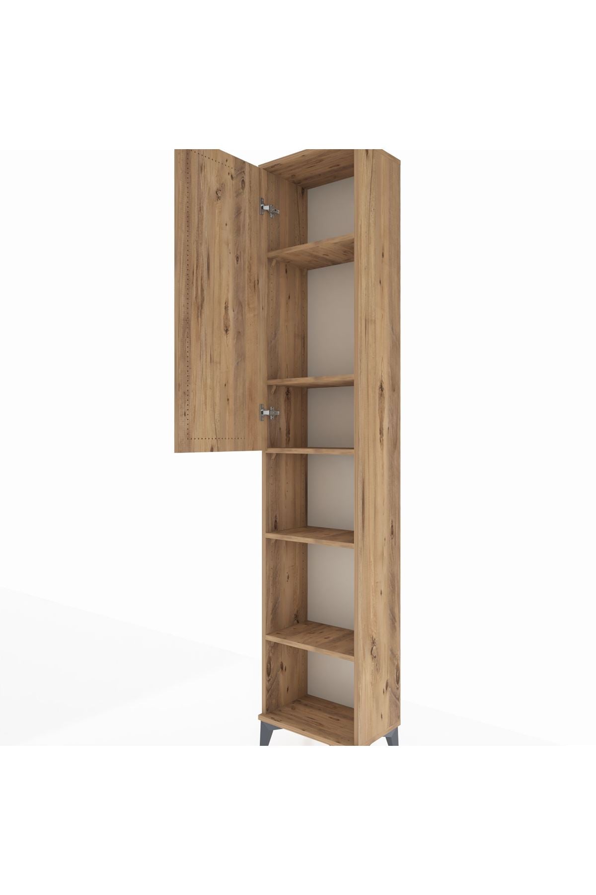 Arges Dolap 5 Raflı Tek Kapaklı 44x30x221 - S28M202V9A