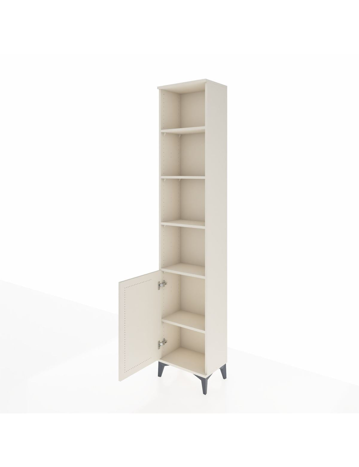 Arges Dolap 5 Raflı Tek Kapaklı 44x30x221 - S28M203V1A