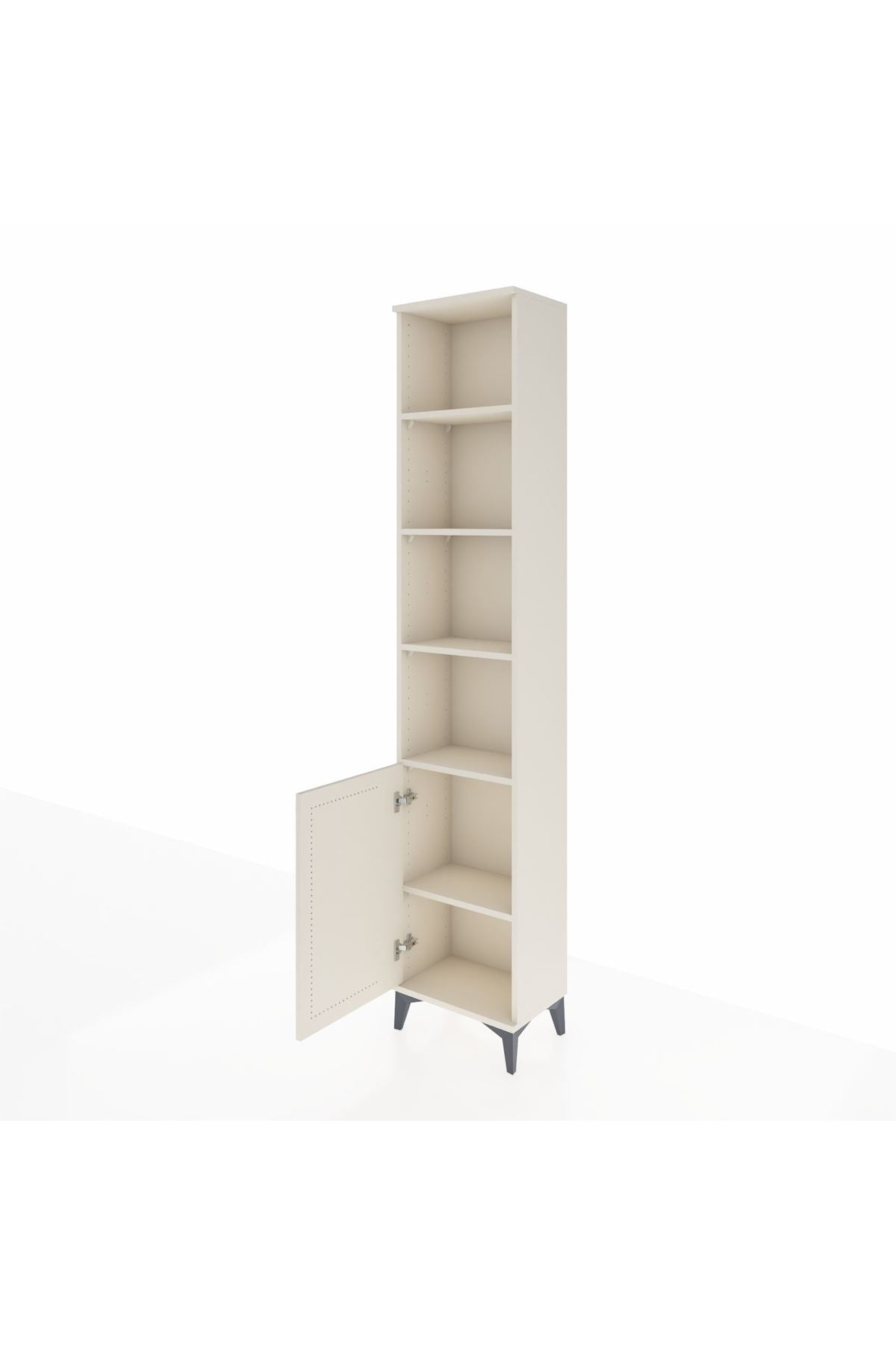 Arges Dolap 5 Raflı Tek Kapaklı 44x30x221 - S28M203V1A