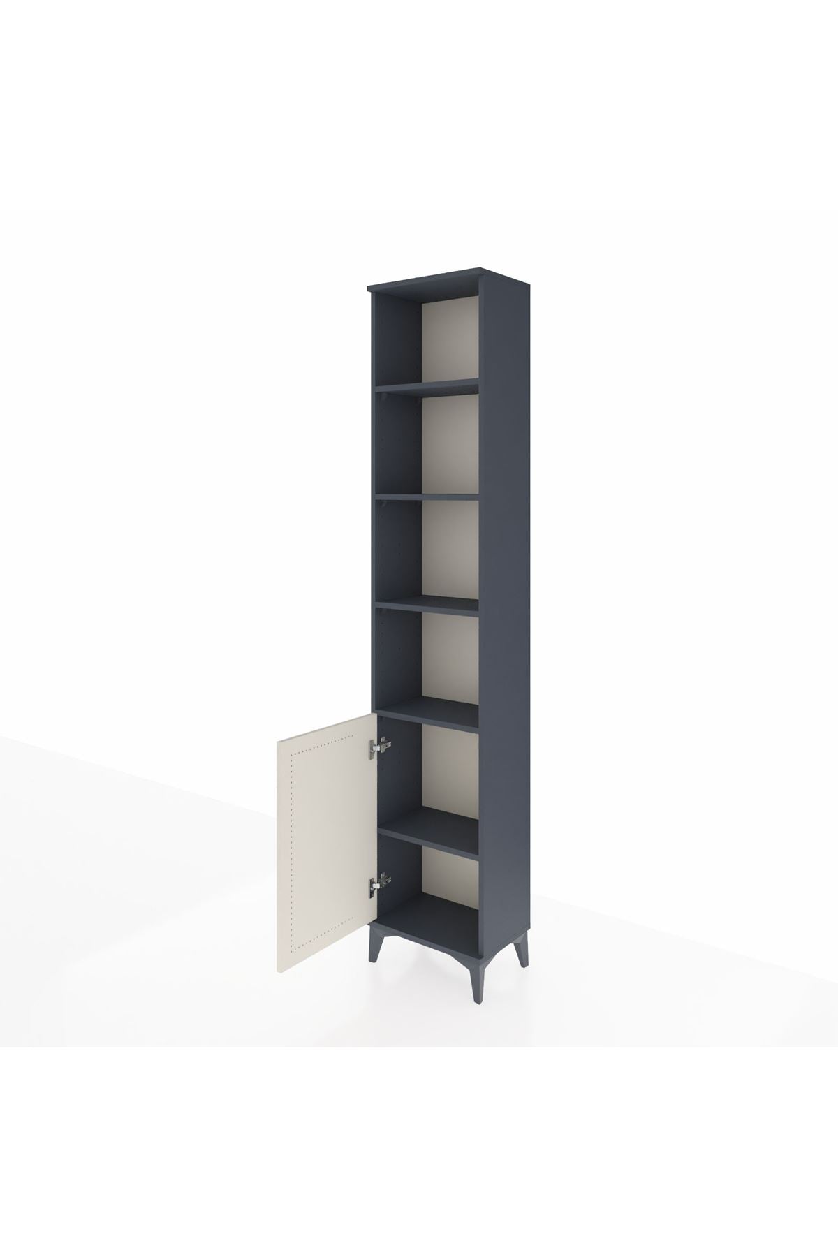 Arges Dolap 5 Raflı Tek Kapaklı 44x30x221 - S28M203V4A