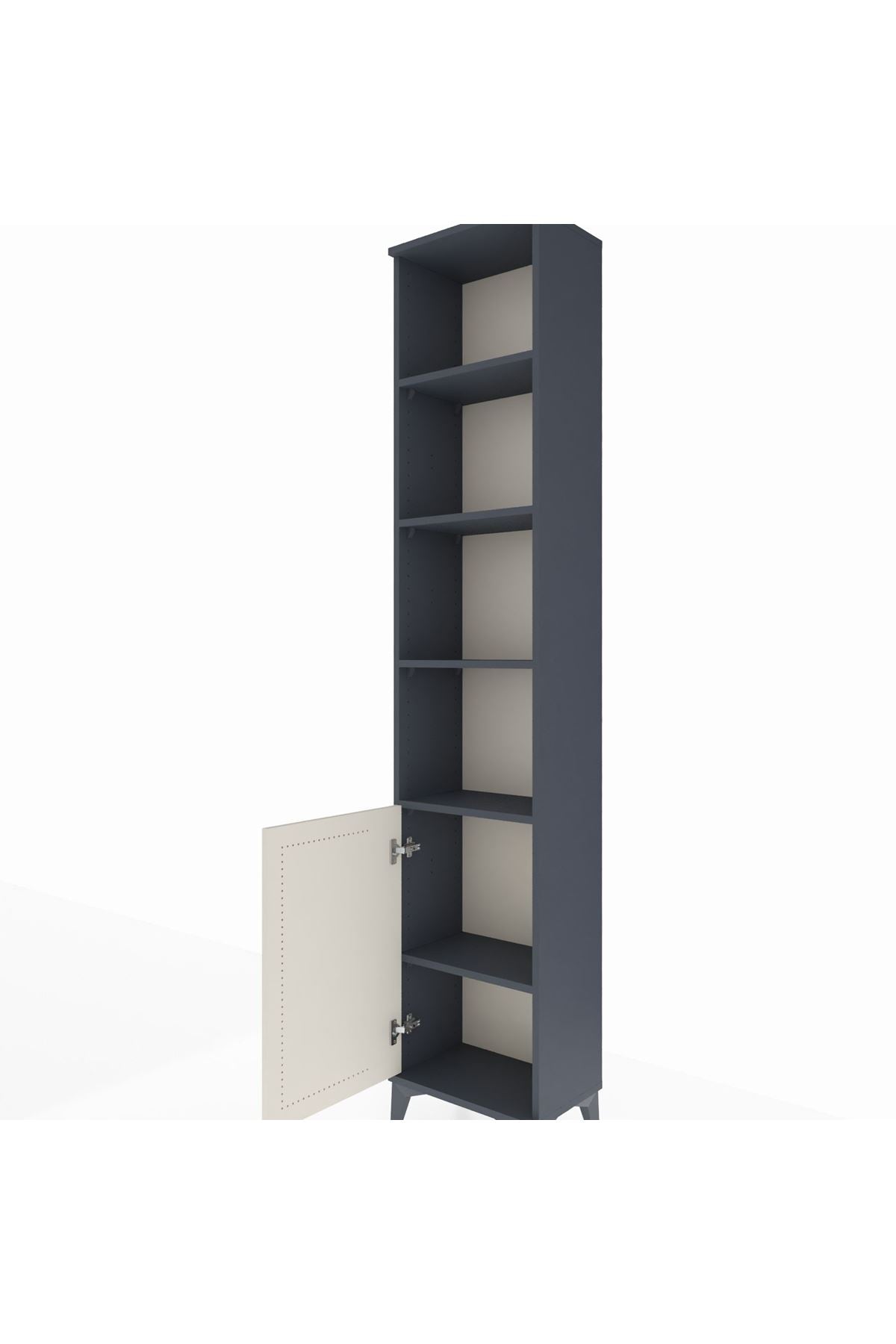 Arges Dolap 5 Raflı Tek Kapaklı 44x30x221 - S28M203V4A