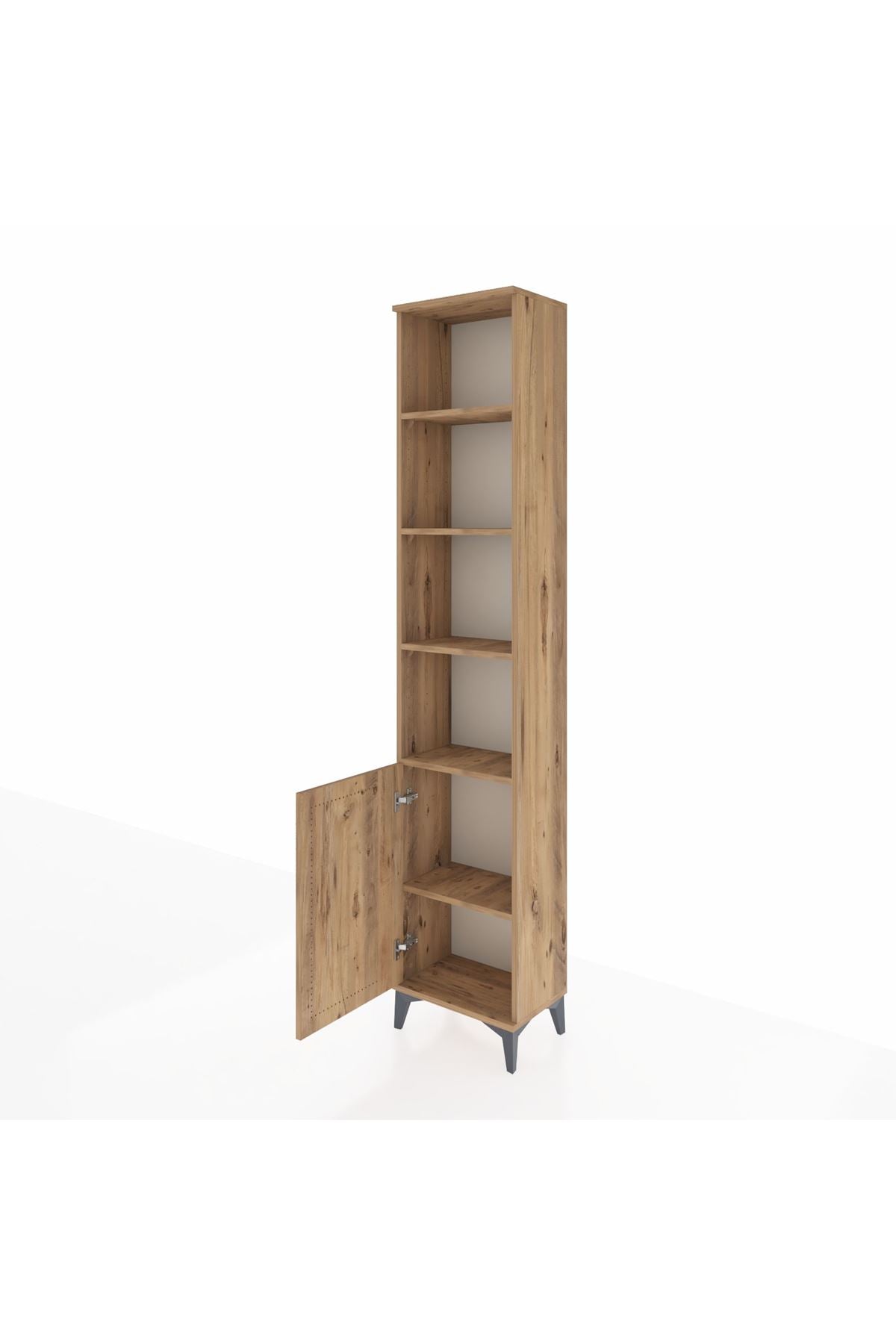 Arges Dolap 5 Raflı Tek Kapaklı 44x30x221 - S28M203V9A