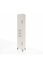 Arges Dolap 4 Raflı 3 Çekmeceli 2 Kapaklı 44x30x221 - S28M205V1A